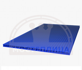 Поликарбонат 4 мм, синий