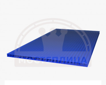 Поликарбонат 4 мм, цвет синий Поликарбонат 4 мм, цвет синий