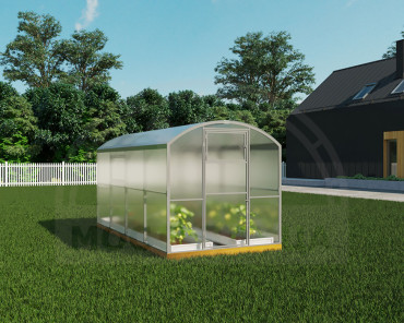 Теплица Царская лайт, ширина 2 метра