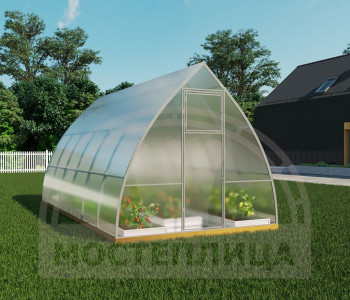 Каплевидные теплицы 3 на 6 метров