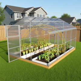 Теплица Царская Двускатная