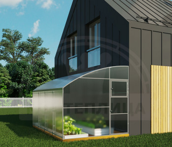 Теплица Царская Пристенная 2.5 метра